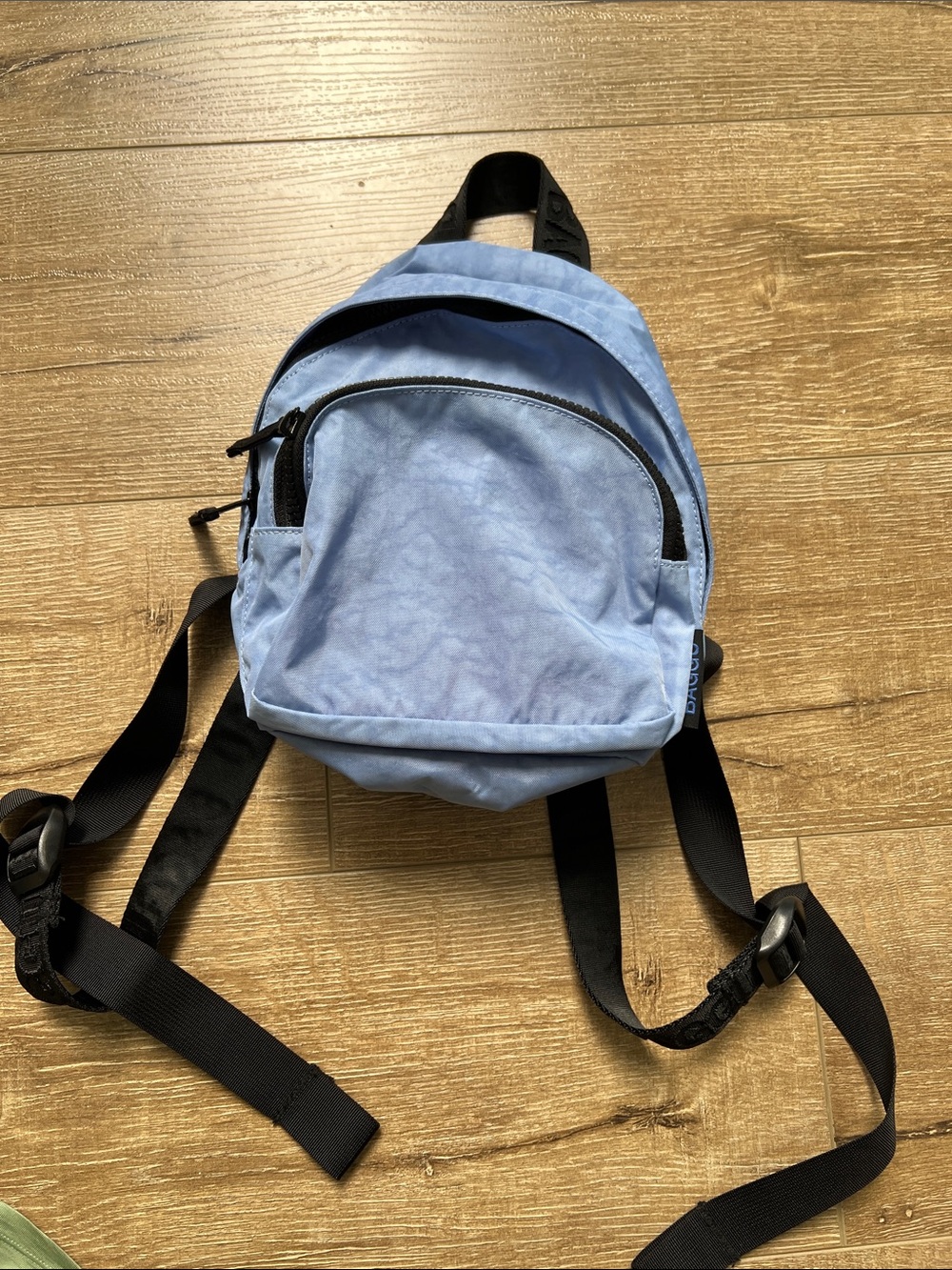 Baggu Light Blue mini backpack Sling- Casual Everyday Bag